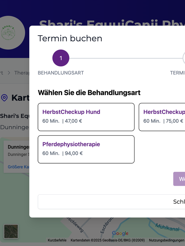 Terminbuchung Terminbuchung